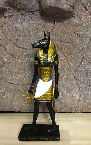 アヌビス神 レリーフ 風 エジプシャン・置物・フィギュア・古代エジプト YTC11916 | Foursometoys フォアサムトイズ ポスター・輸入雑貨の専門店! powered by BASE