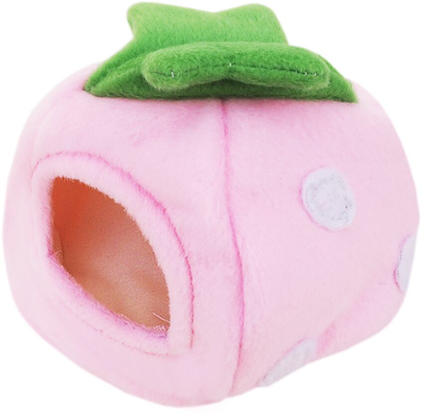 【小動物】ミニいちごハウス レッド/ピンク