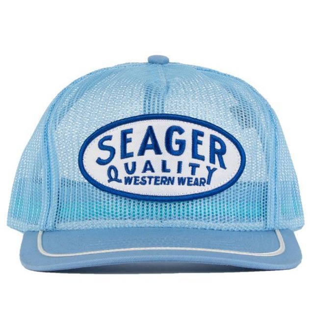 SEAGER #Old Town All Mesh Snapback Blue