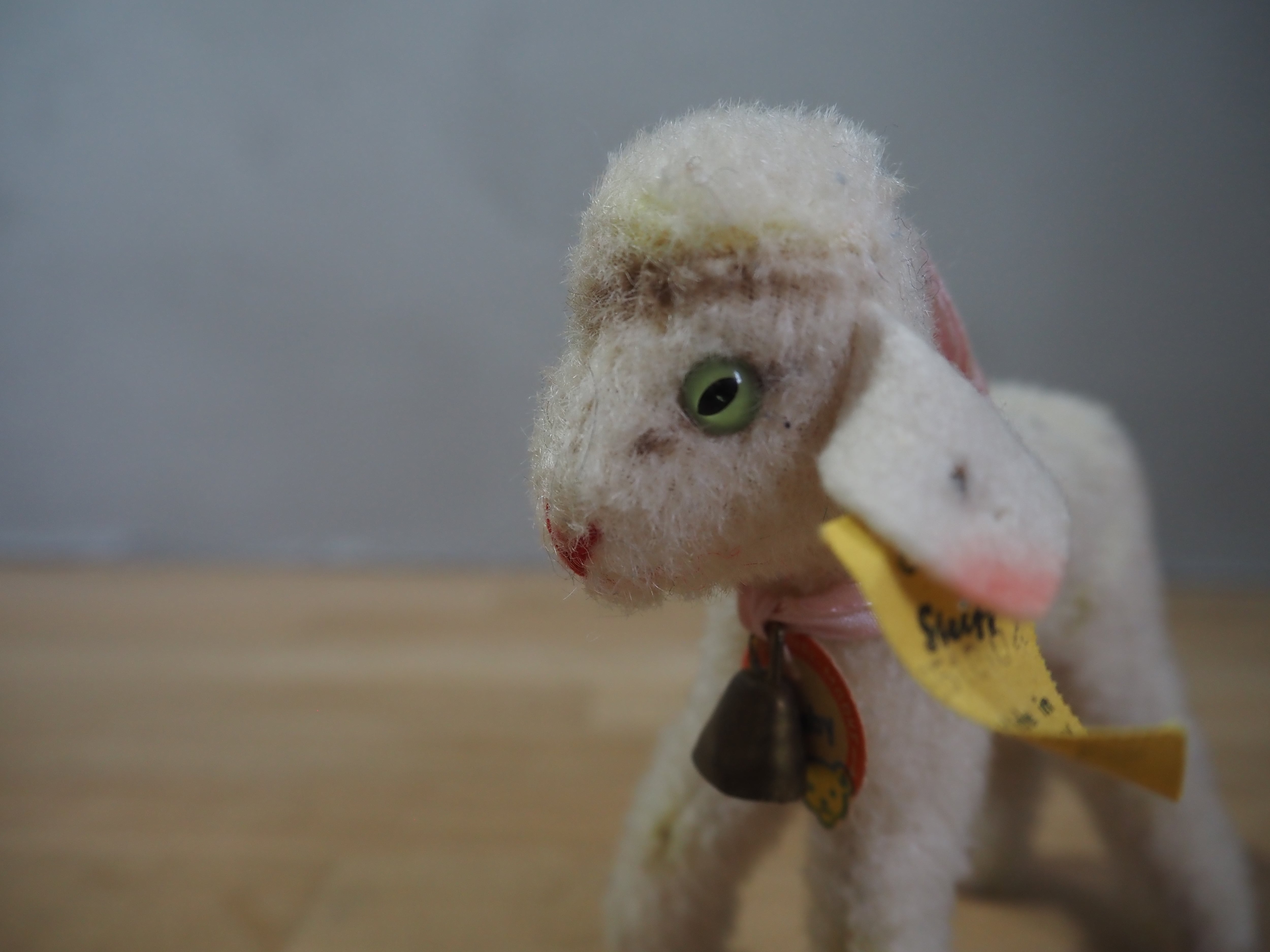 オールド シュタイフ ヒツジ Steiff Lamby 10cm | ヒガシマチマーケット