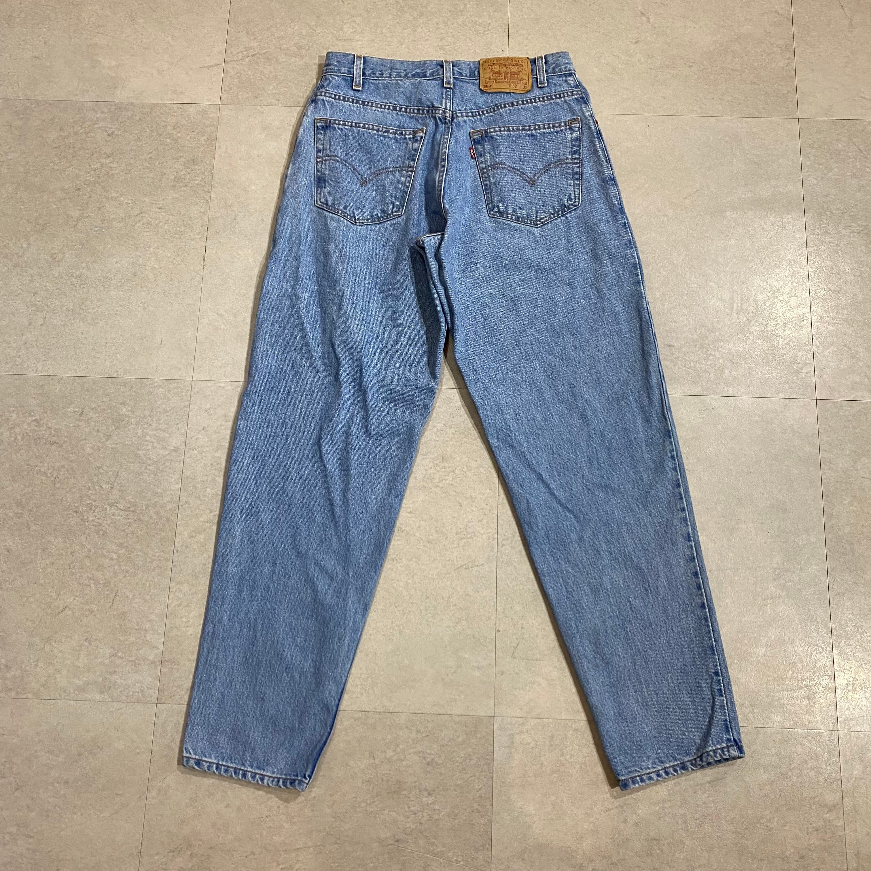 size：W31 L32【 Levi's560 】リーバイス560 バギーデニムパンツ デニムパンツ アイスブルー 古着 古着屋 高円寺 ビンテージ