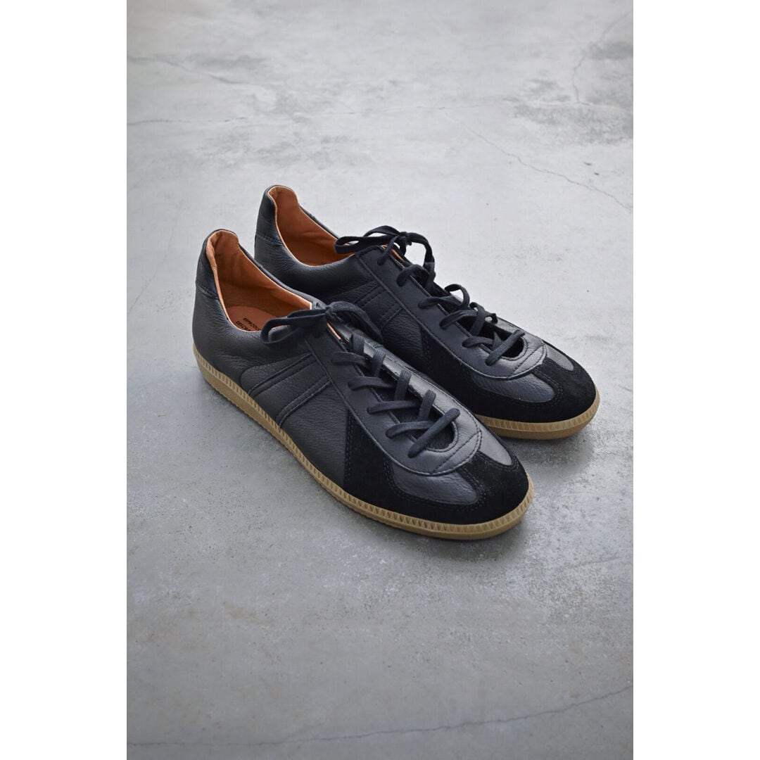 REPRODUCTION OF FOUND 】Unisex German Military Trainer［Black］ | nuno