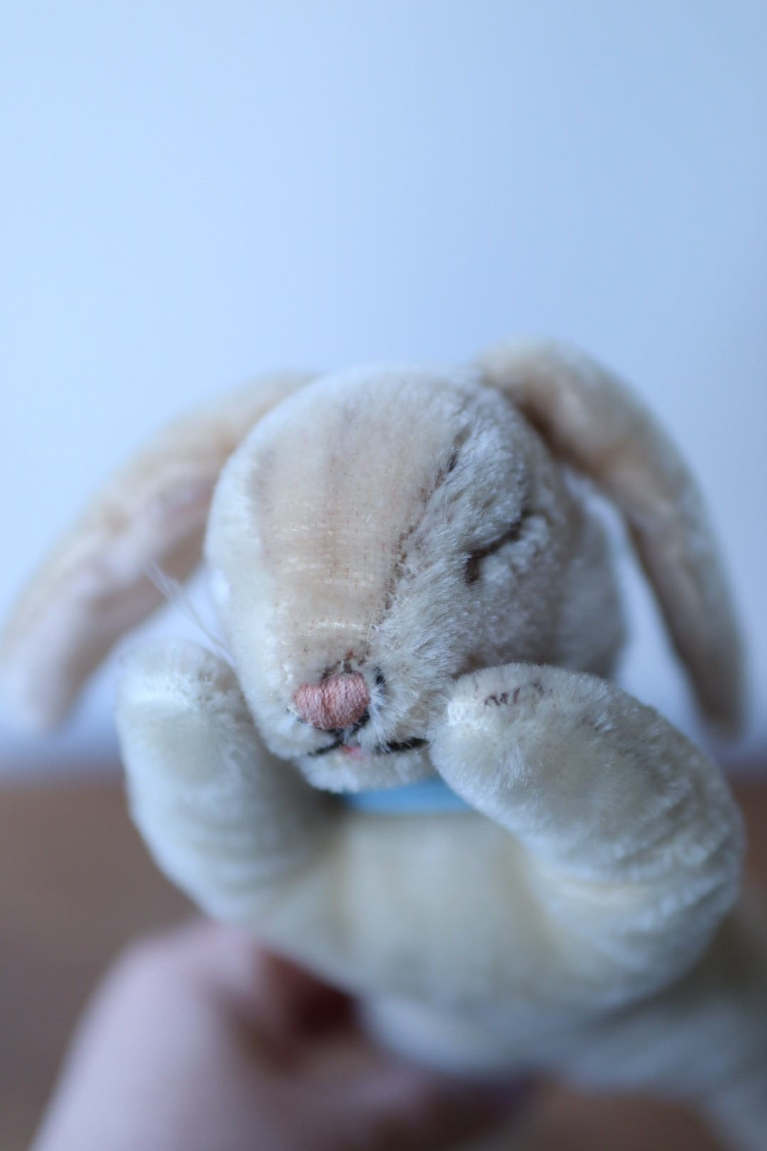 ヴィンテージ シュタイフ お眠りうさぎ FloppyHansi 17㎝