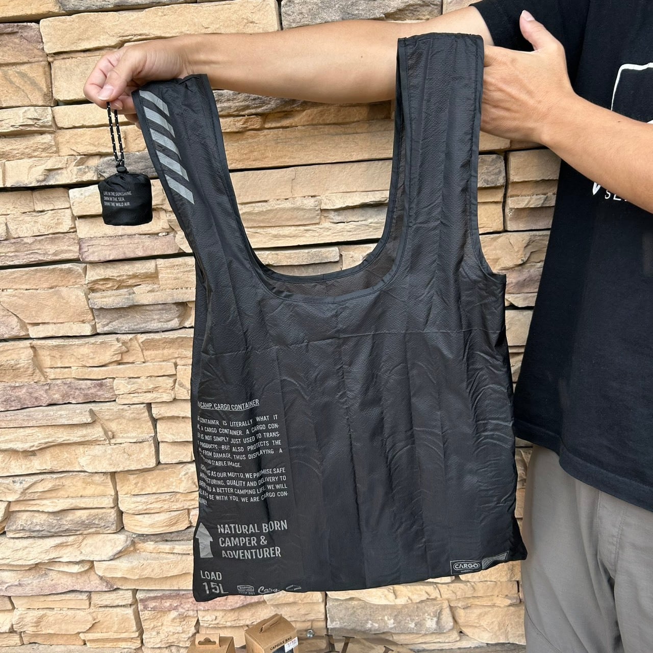 【 CARGO container <カーゴ コンテナ> 】『 CAPSULE BAG( カプセルバッグ ) 』