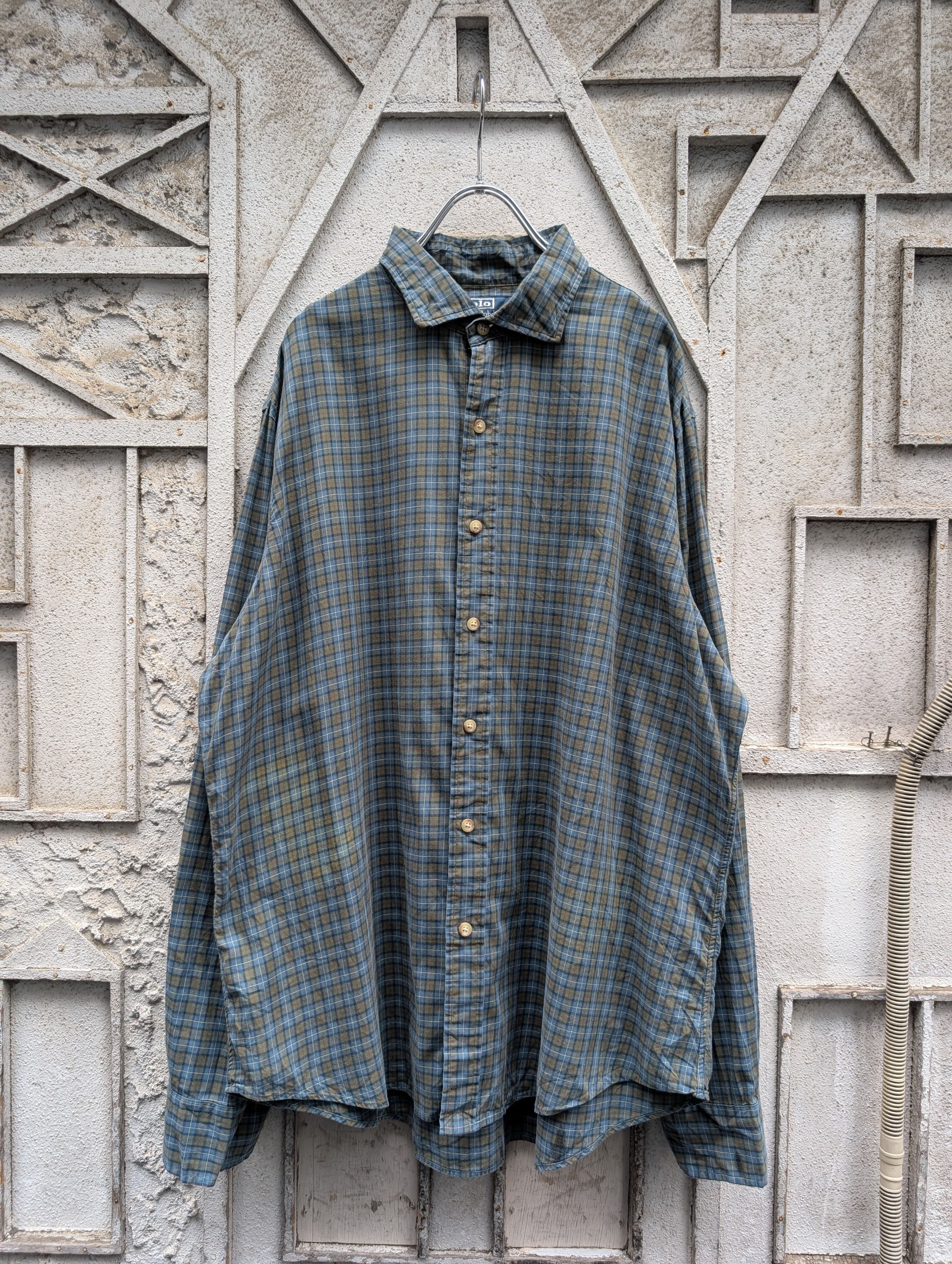 "POLO RALPH LAUREN" check shirt