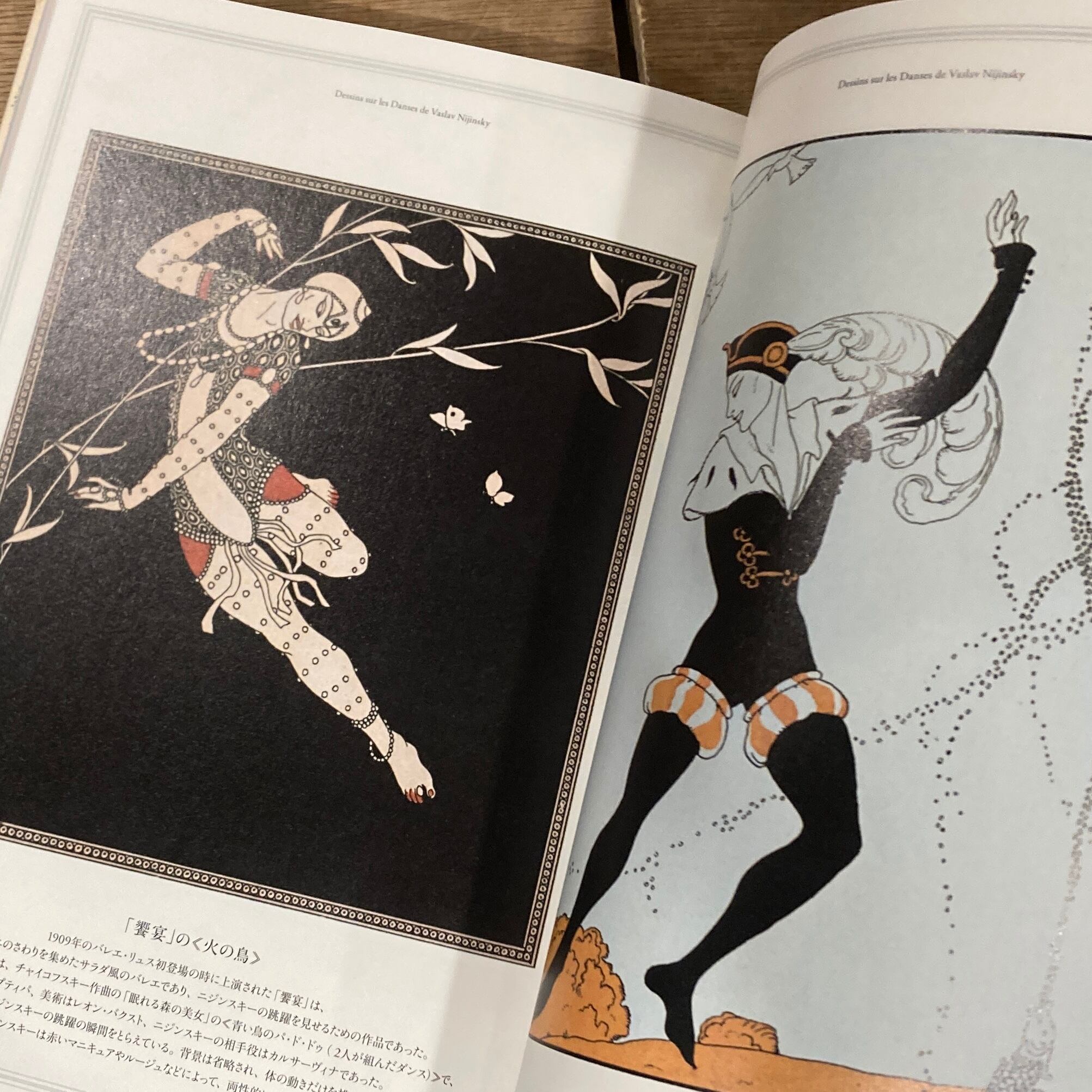 ジョルジュ・バルビエ 優美と幻想のイラストレーター 日本語カバ― 解説