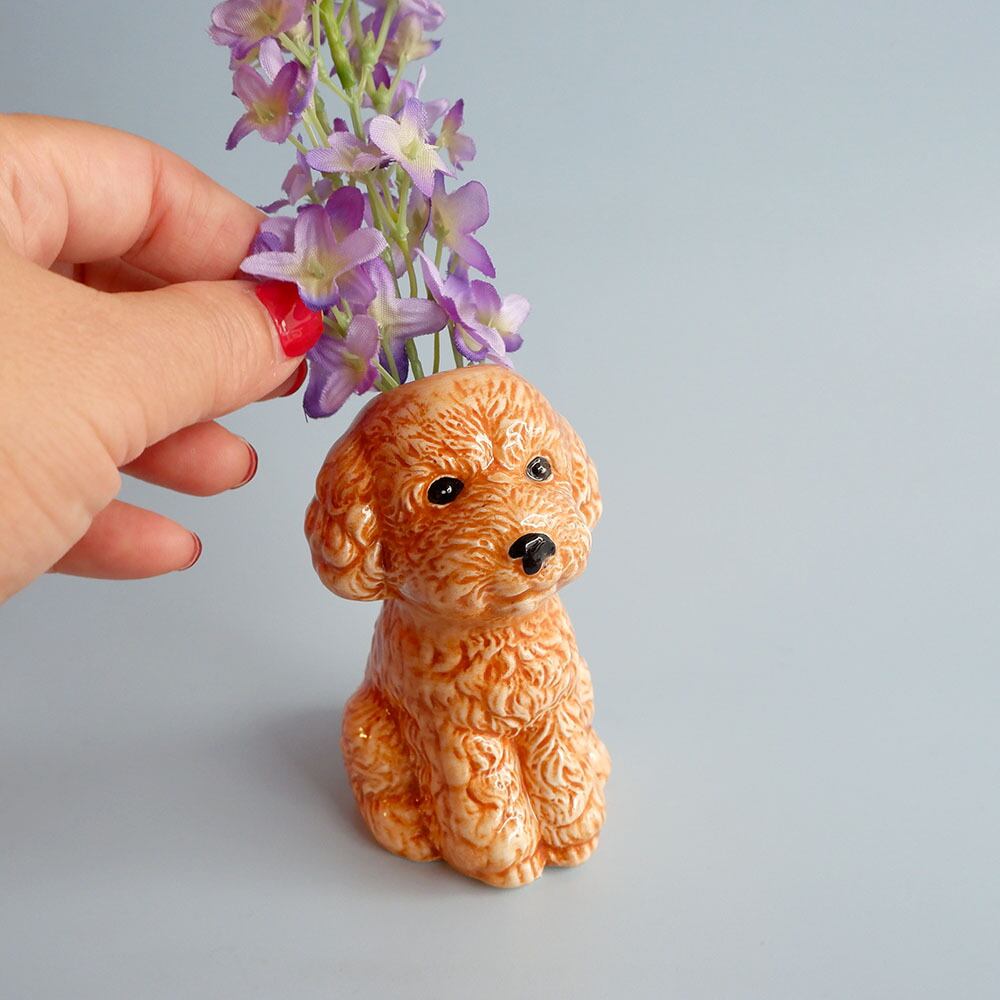 Animal Vase 犬たちと猫 | 世界のかわいいものcikolataSHOP