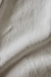 フランス 1900s リネン 小さなレースとピンタックとギャザーワンピース アンティーク