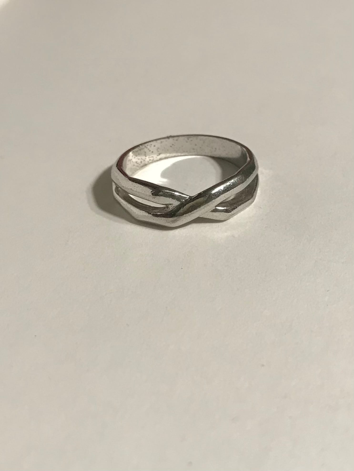 【16号】Vintage simple silver ring ( ヴィンテージ シンプル