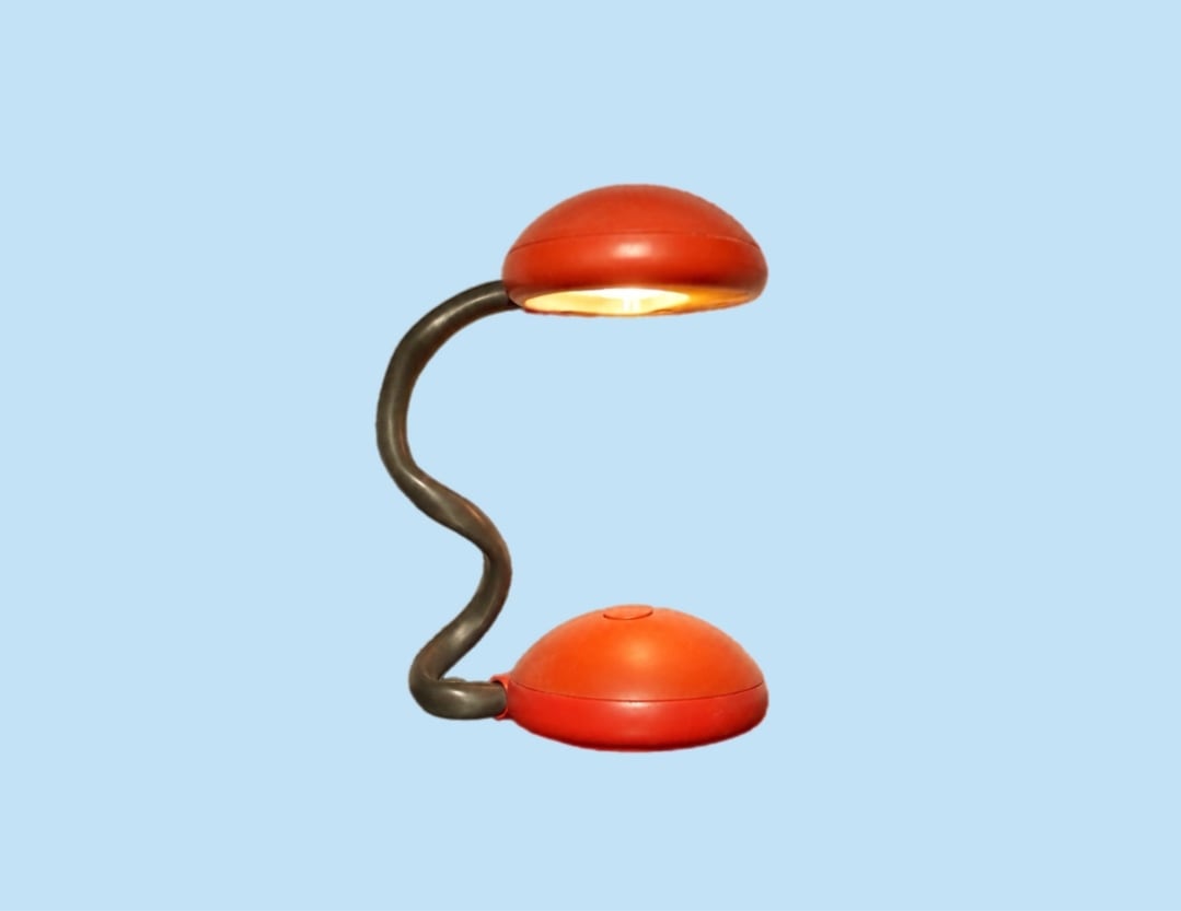 CURVED STEM DESK LAMP
