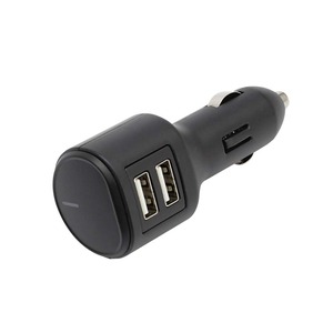 【在庫処分】槌屋ヤック(Tsuchiya Yac) 車内用品 ZE-43 サイドポート USB 充電器 ダブル