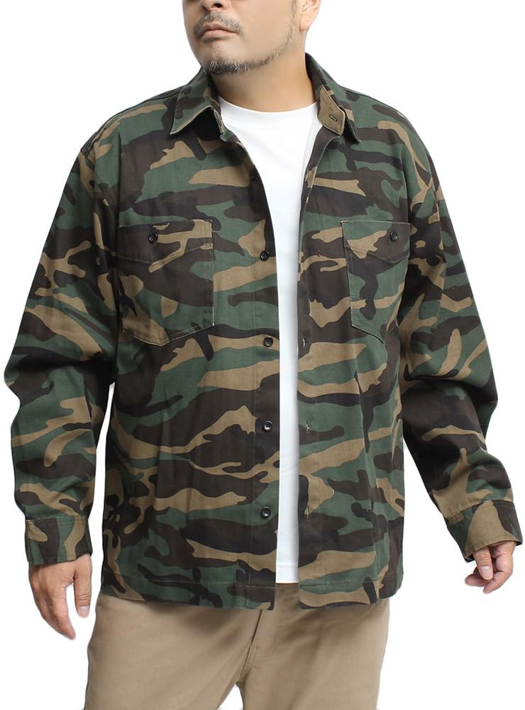 SUPREME SPELLOUT EMBROIDERED RIPSTOP TRACK JACKET-WOODLAND CAMO
