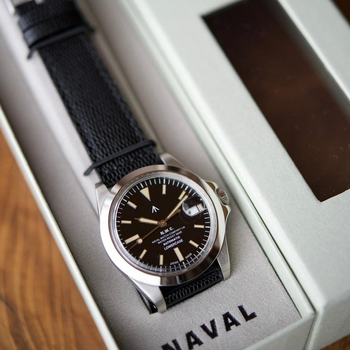 NAVAL WATCH FRXA002 Mechanical COW Leather Band | Barkoutsiders®︎