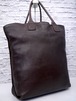 ◆BOTTEGA VENETA ボッテガヴェネタ A4対応 ビジネス可 ユニセックス 大容量 レザー ショッパー トート バッグ 茶◆ 便利な大容量モデル♪