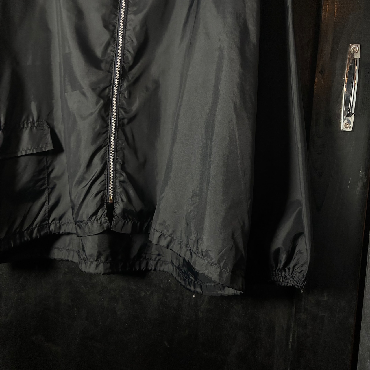 90s NFL RAIDERS ナイロンコーチジャケット ブラック レイダース