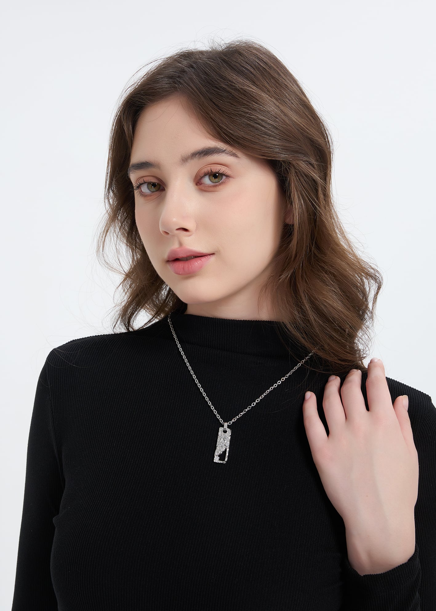 AD.28 ADNEW Rectangle Necklace | ADNEW【エディニュー】
