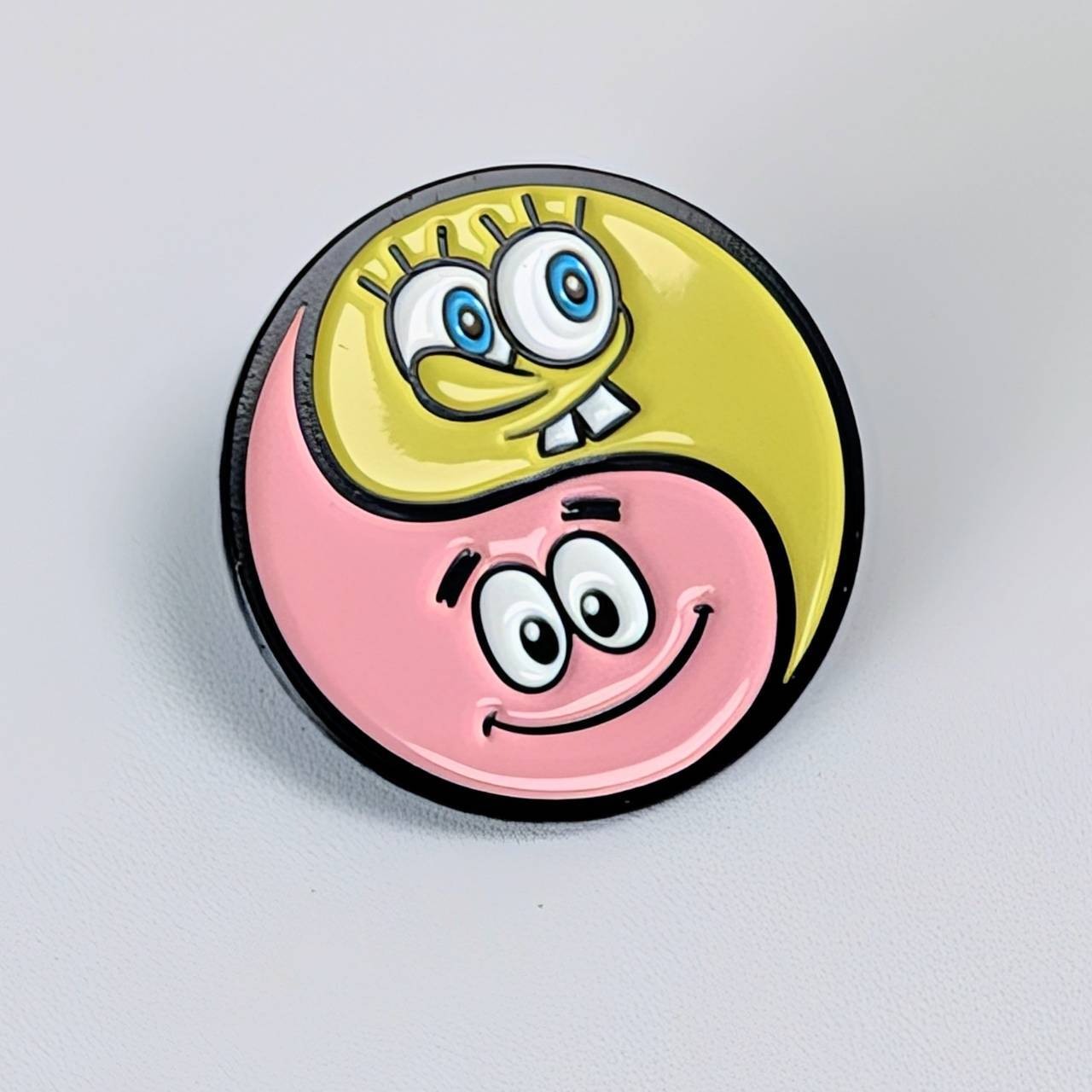 送料無料！ ★ピンズ PINS★ピンバッジ 【 SpongeBob SquarePants（スポンジボブスクエアパンツ）スポンジボブ&パトリック 〚アメリカン雑貨 アメトイ〛