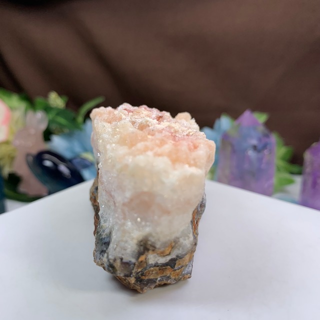 5.可愛い色合いシトリン原石クラスター