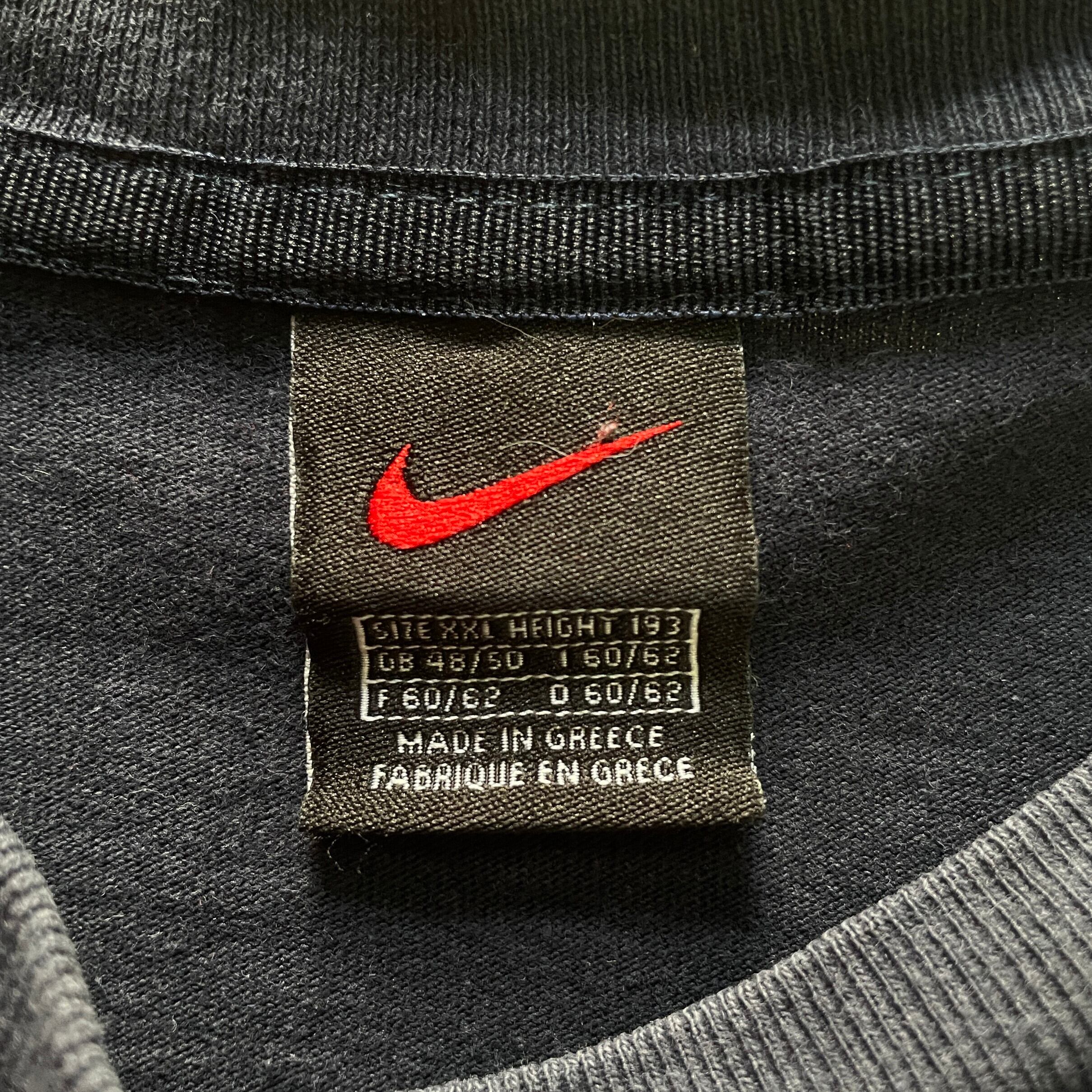 ビッグサイズ 00年代 NIKE ナイキ ワンポイント ロゴ刺繍 Tシャツ