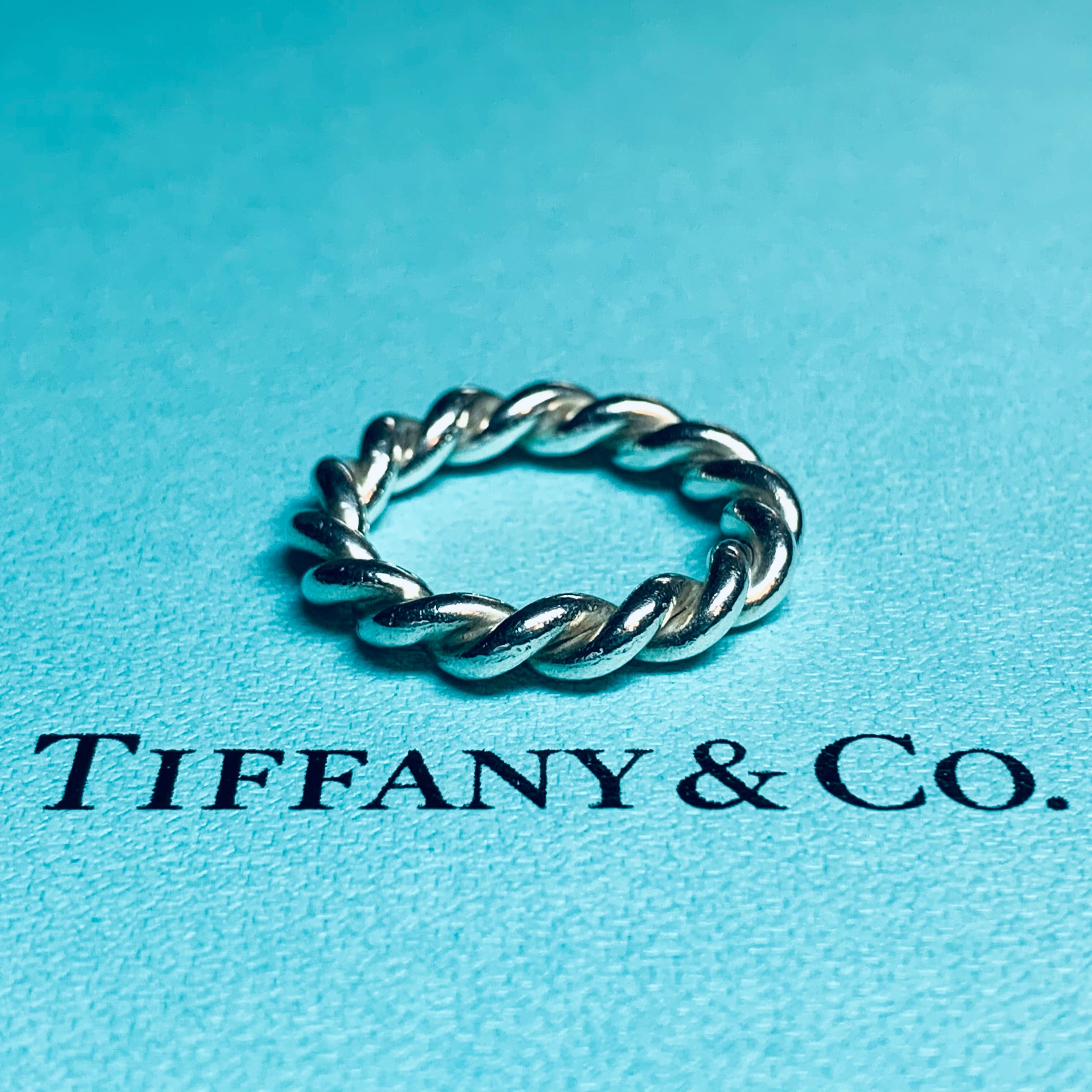 OLD TIFFANY オールド ティファニー ツイストリング15号