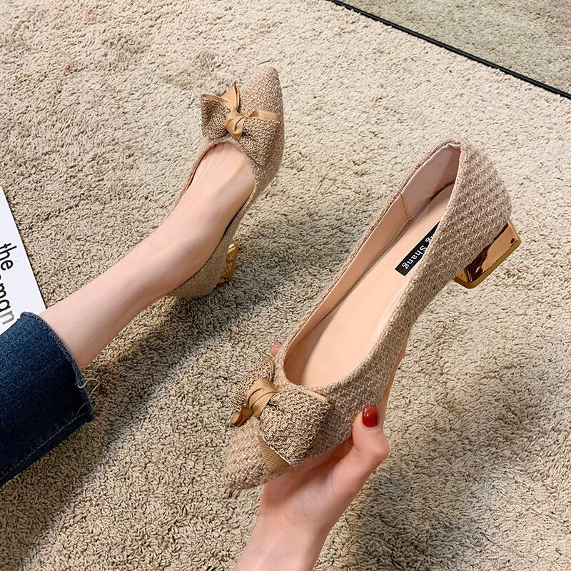 レッドラインストーンリボン 靴 シューズ 部族の婦人靴15301861388