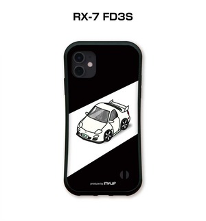 マツダ RX-7 FD3S ボディ25色設定　グリップタイプiPhoneケース