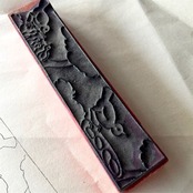 フランス 16c  過去と未来の卵と小鳥と木製スタンプ アンティーク