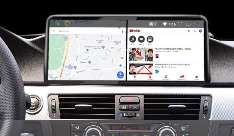BMW 3シリーズ アンドロイドナビ Carplay-Android 12 BMW 3シリーズ車
