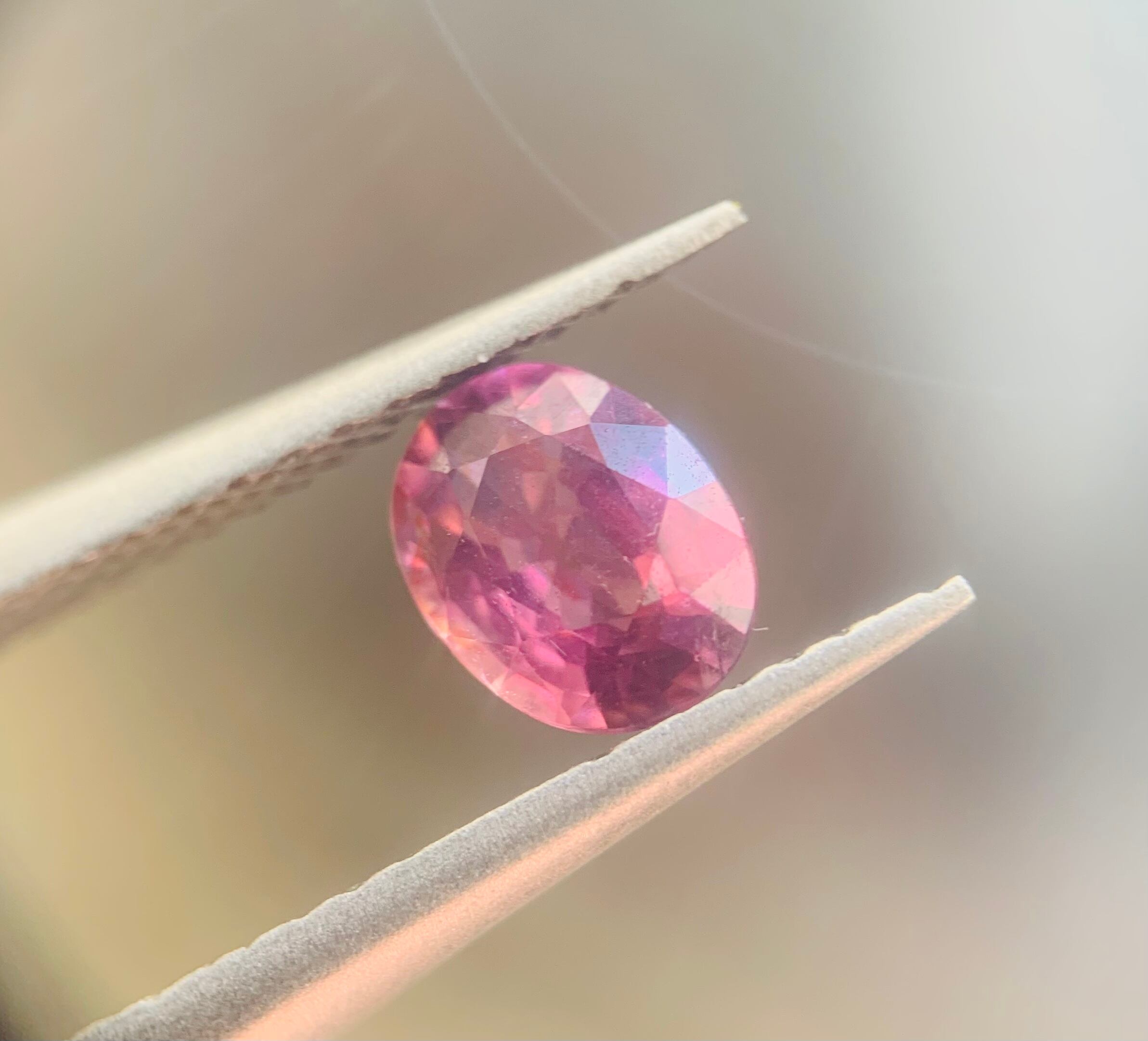 パパラチア サファイア 非加熱 ルース 0.75ct 天然石 | atelierN 