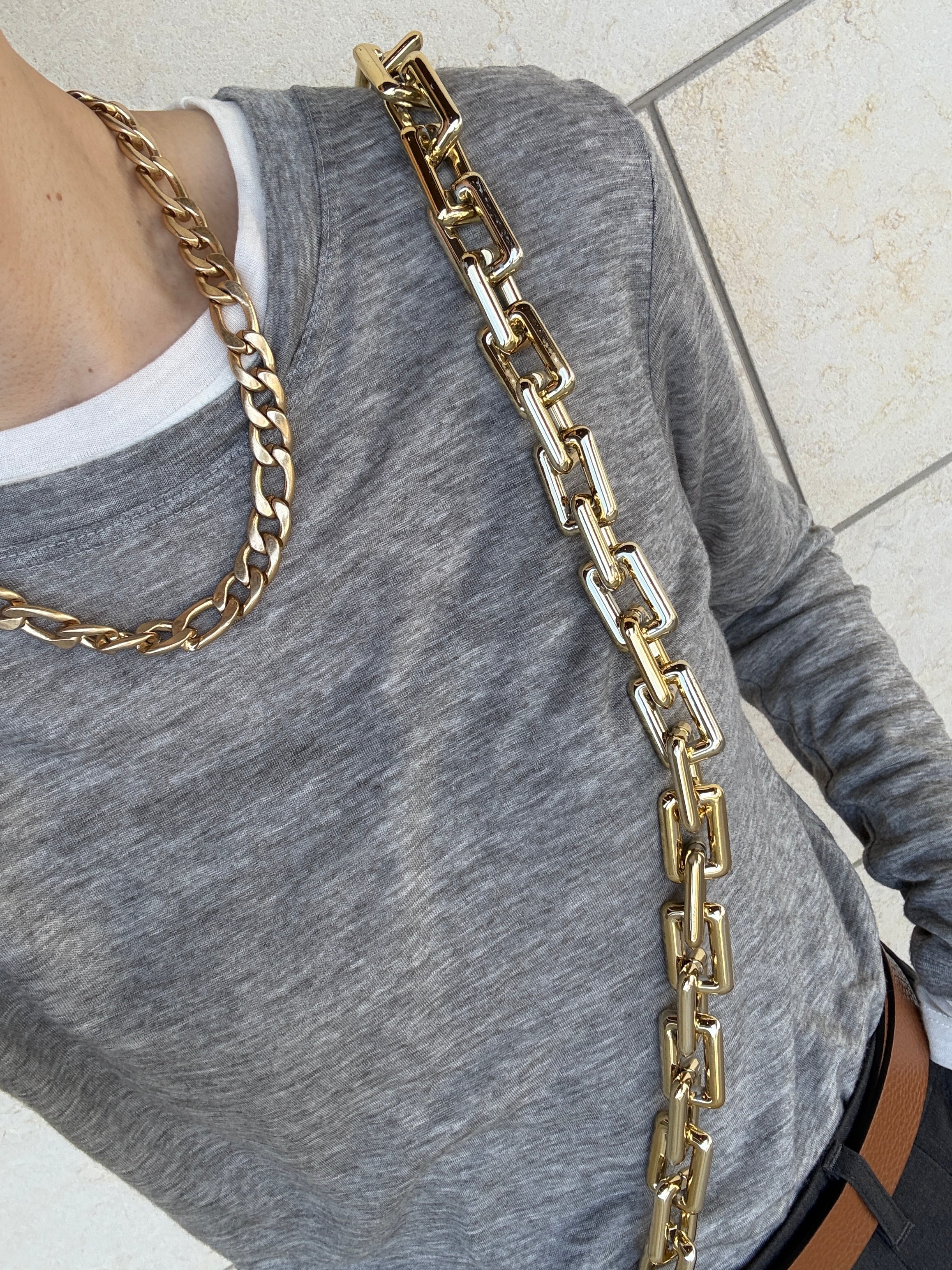 レイヤードセットプルオーバー グレー ＜Galon de OHAO＞ | 3e