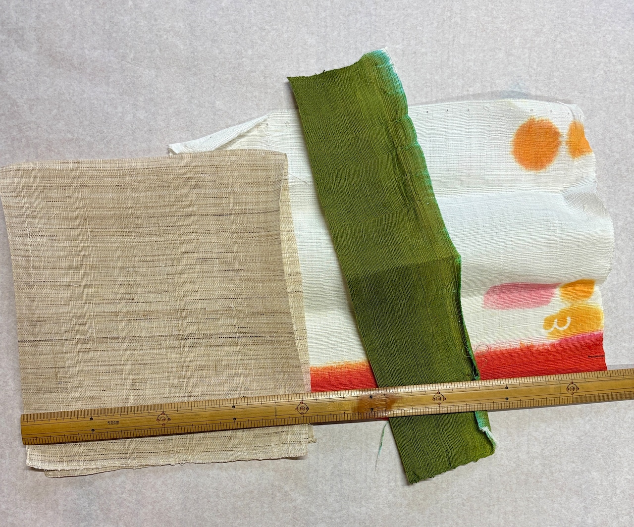 麻織元によるはぎれ麻生地セット【色・サイズアソート】