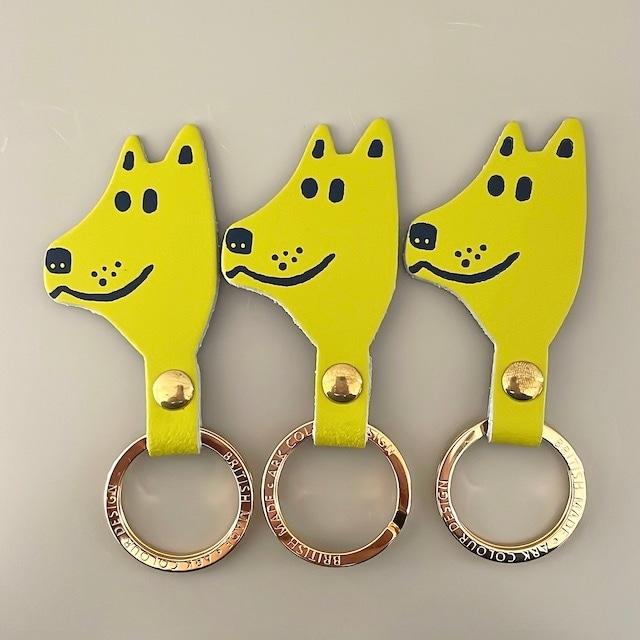 Ark Colour Design "Dog Head Key Fob" キーホルダー 犬 いぬ イヌ