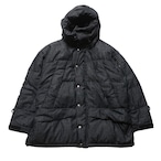 DOWN JACKET "Shelly" BLACK DENIM/IMPRESTORE