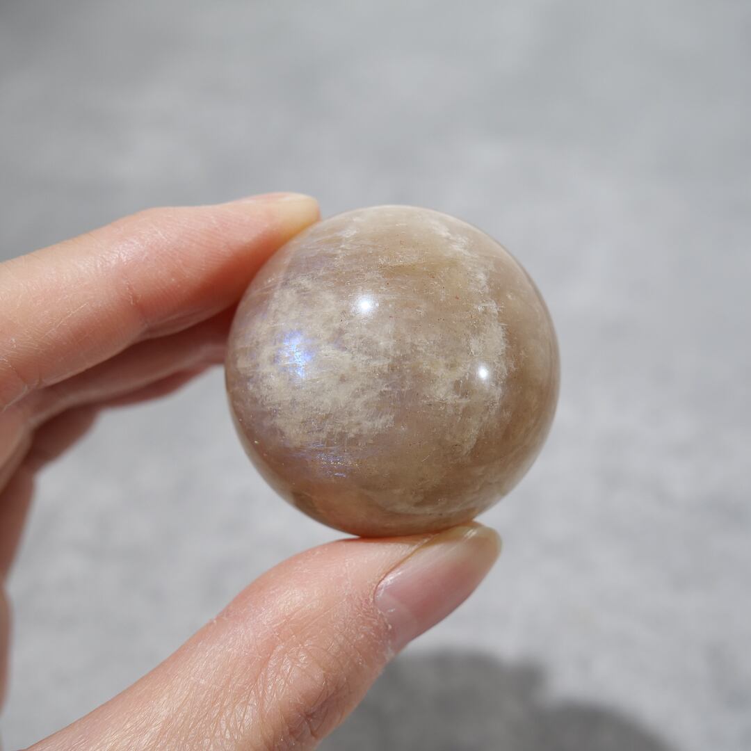 ムーンストーンスフィア ブラウン ムーンストーン / スフィア【φ3.8cm・A】 | ariife.公式