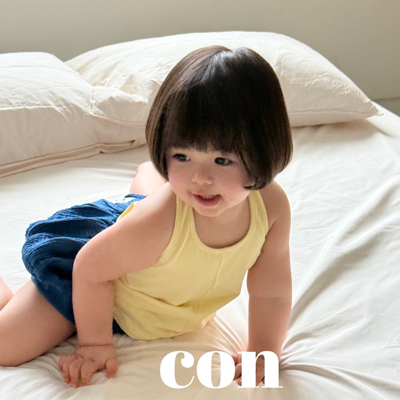 【予約】Corn Halter Sleeveless Top / con