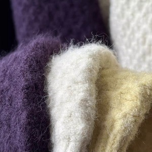 ニット 柄 編み カーディガン 10350