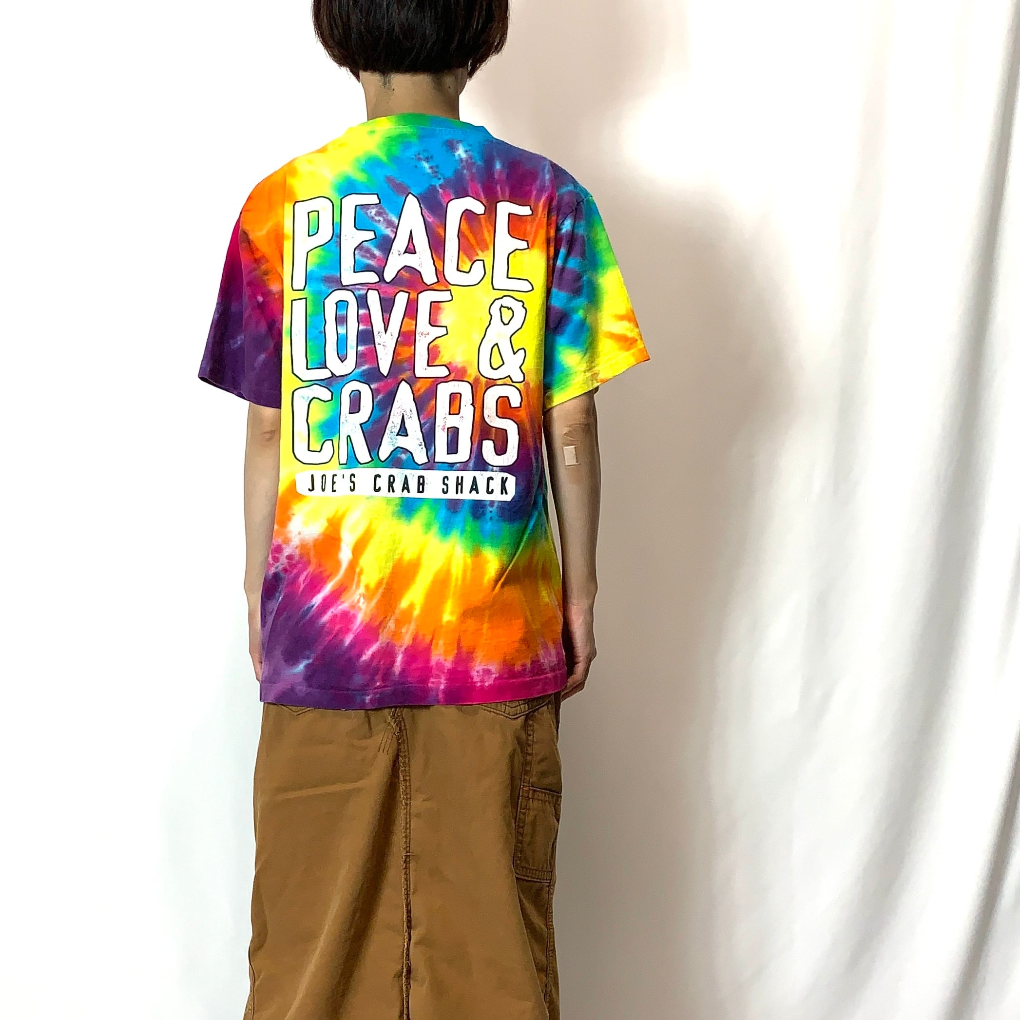 90's Vintage Tshirts PEACE printed
