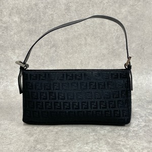 FENDI フェンディ ズッキーノ ハンドバッグ ブラック 7368-202206