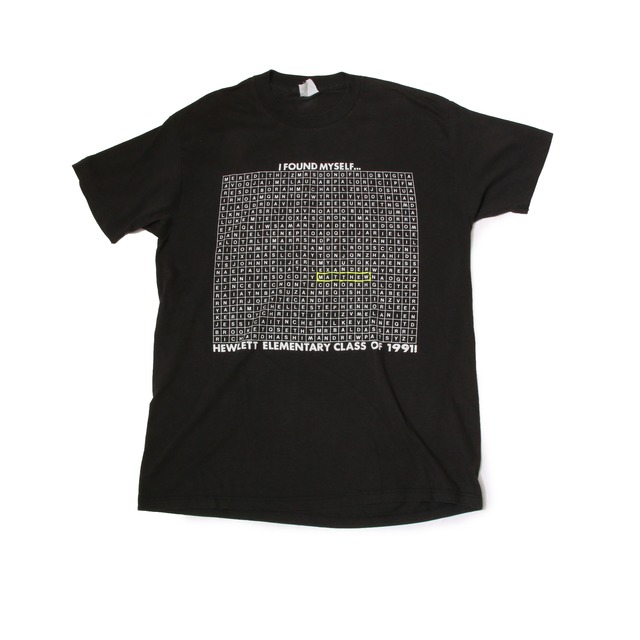 90sVintage AlphabetT-Shirt
