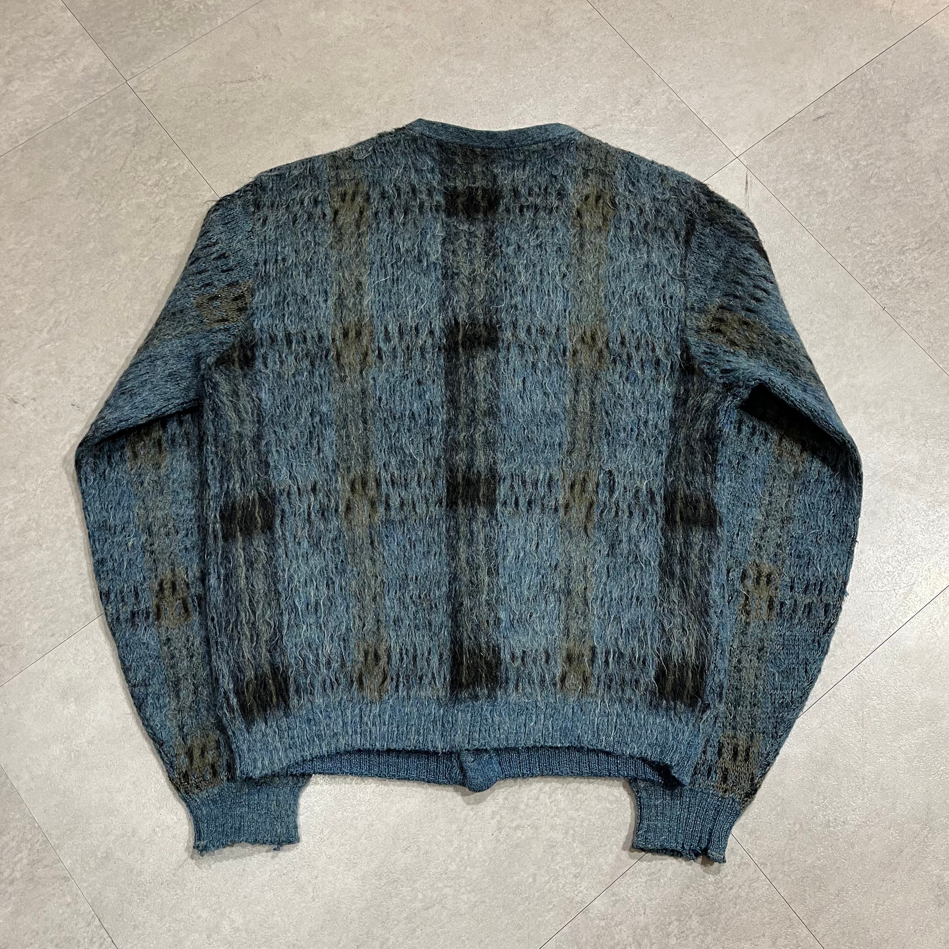 60年代〜 size:L程度【 mohair cardigan 】モヘア カーディガン