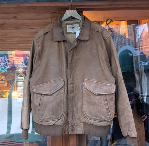 expression A2 type leather jaket 小岩店