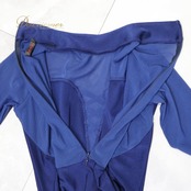 社交ダンス 衣装 ワンピース ドレス ネイビー系 紺 青 無地 パーティ 発表会 ダンス レッスン 伸縮 ストレッチ 大人用 エレガント 上品 おしゃれ レディース パーティードレス ダンスウエア 舞台衣装 発表会ドレス 長袖 シンプル