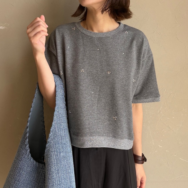 【 Mylanka 】ホットフィックスデザインプルオーバー