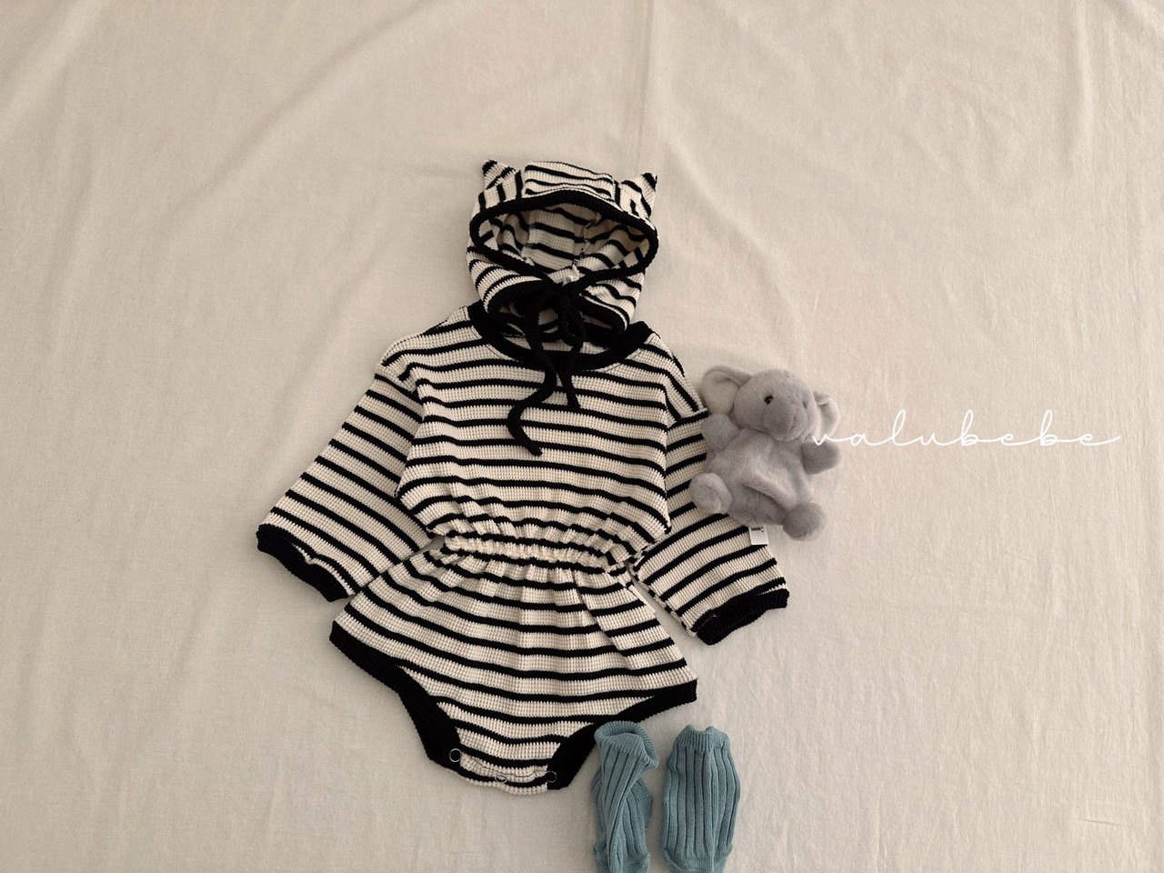 【valu bebe】ラテボーダースーツ ブラック 70〜80cm - 8