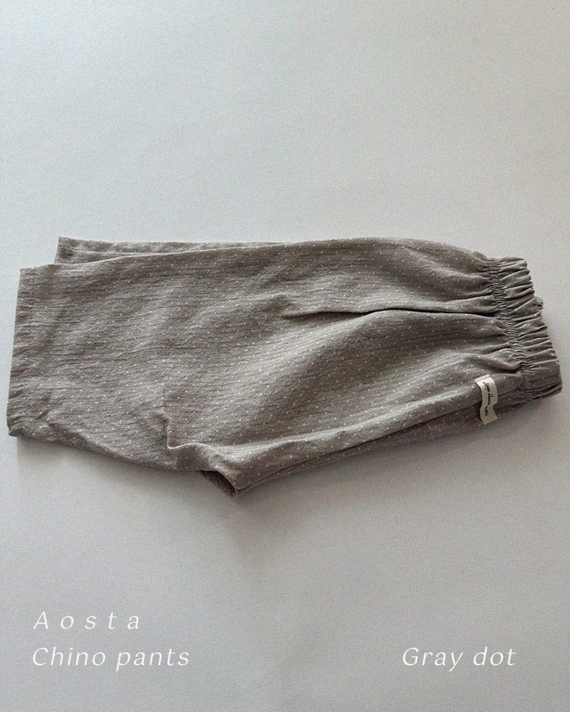 【予約/送料無料】Aosta/Airy Pants