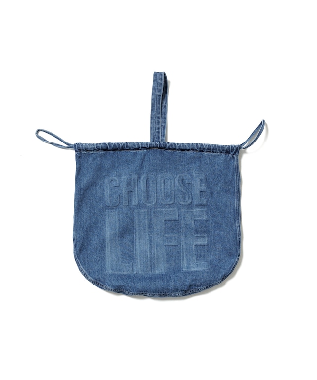 Sasquachfabrix./24SS-GOA-005 “KATHARINE HAMNETT” DENIM HELMET BAG(CHOOSE)