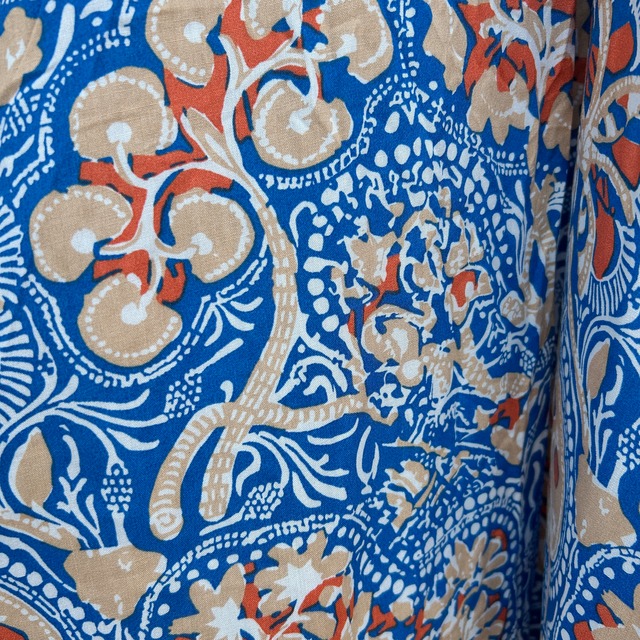 背中リボンワンピースフラワー