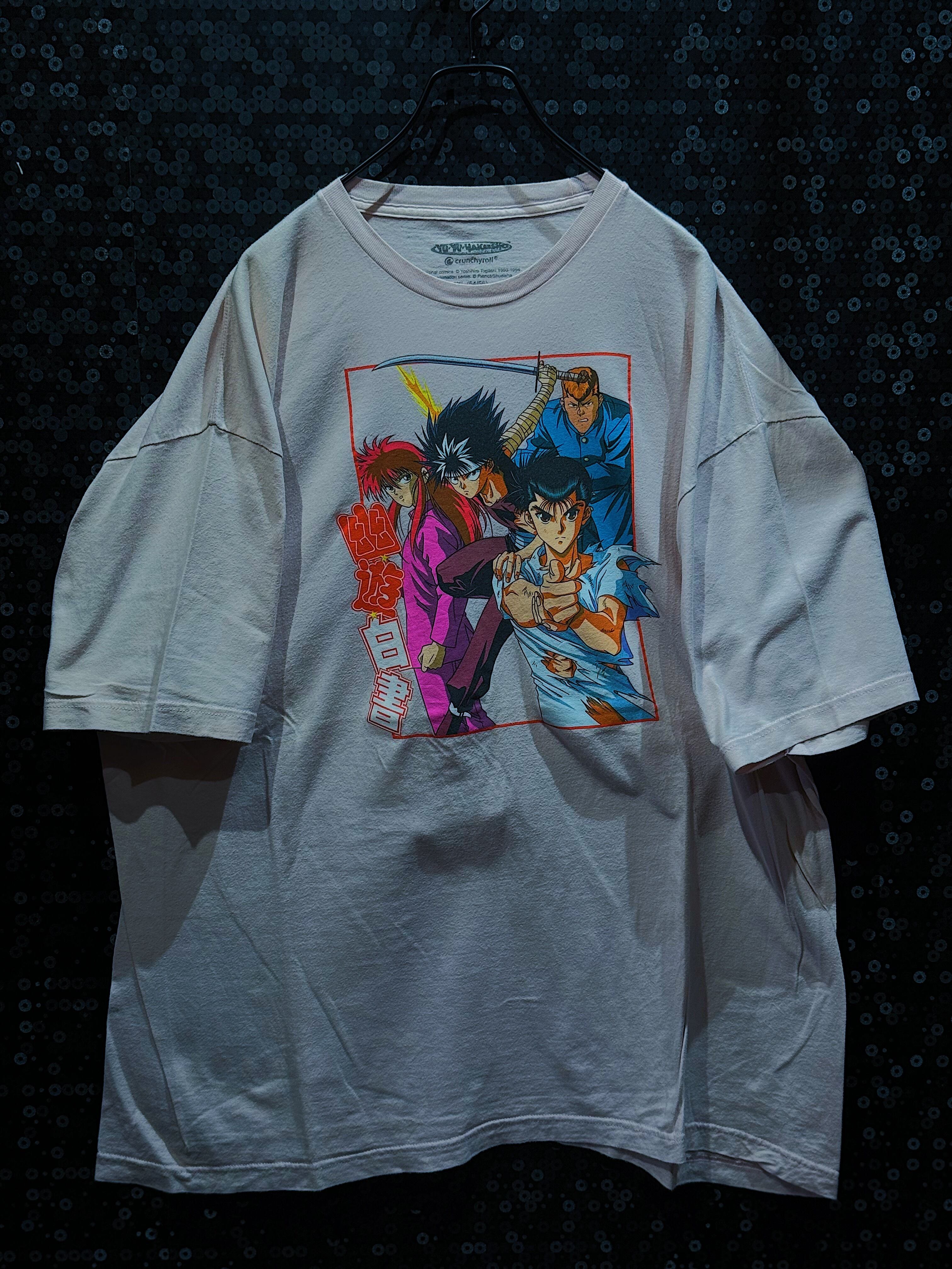 【ÆIEM】"Yu Yu Hakusho"vintage vivid color print t-shirt