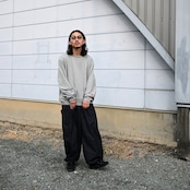 KUON / GANKO別注 Sashiko Sweatshirt style2