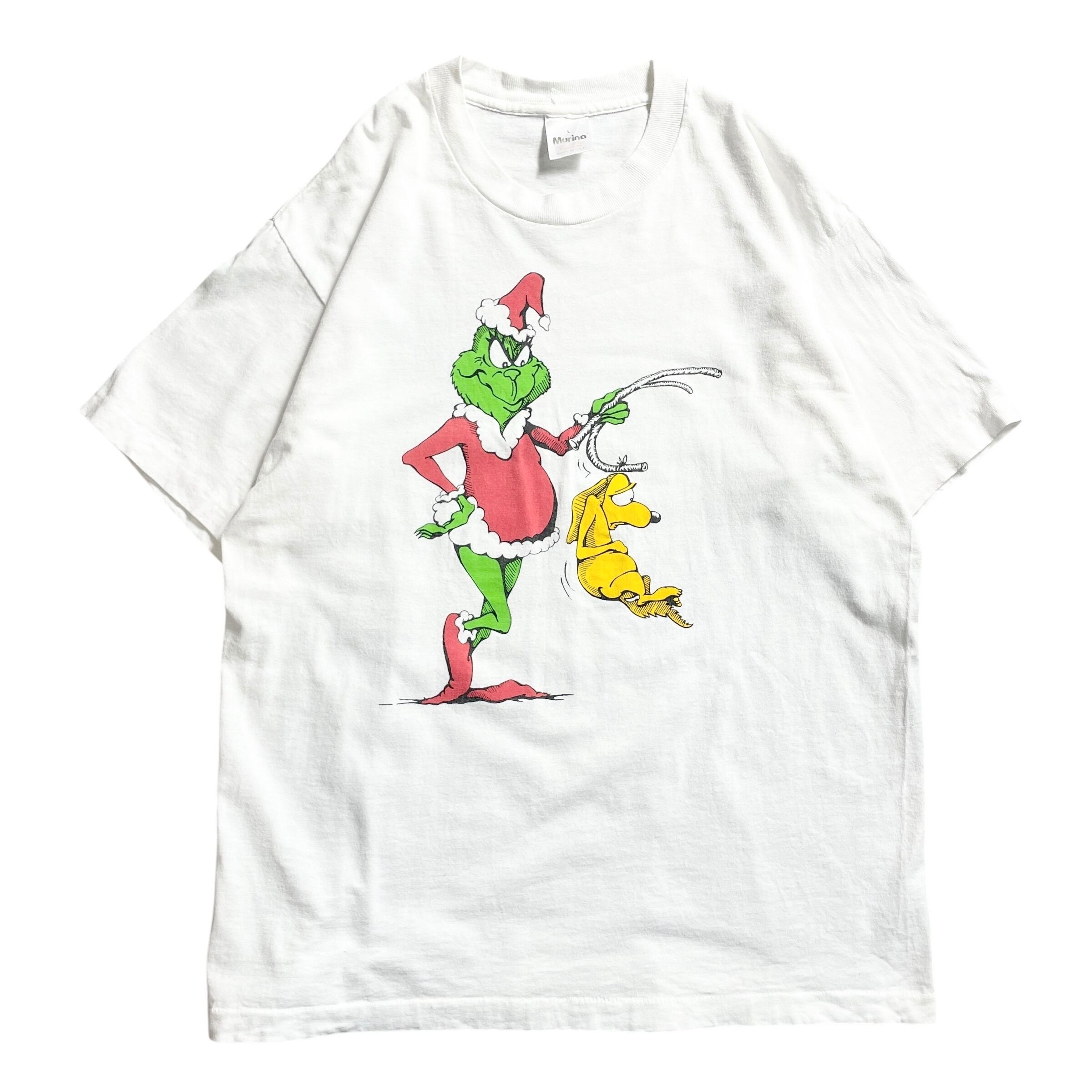 90s USA製 Grinch グリンチ アニメ vintage T-shirt